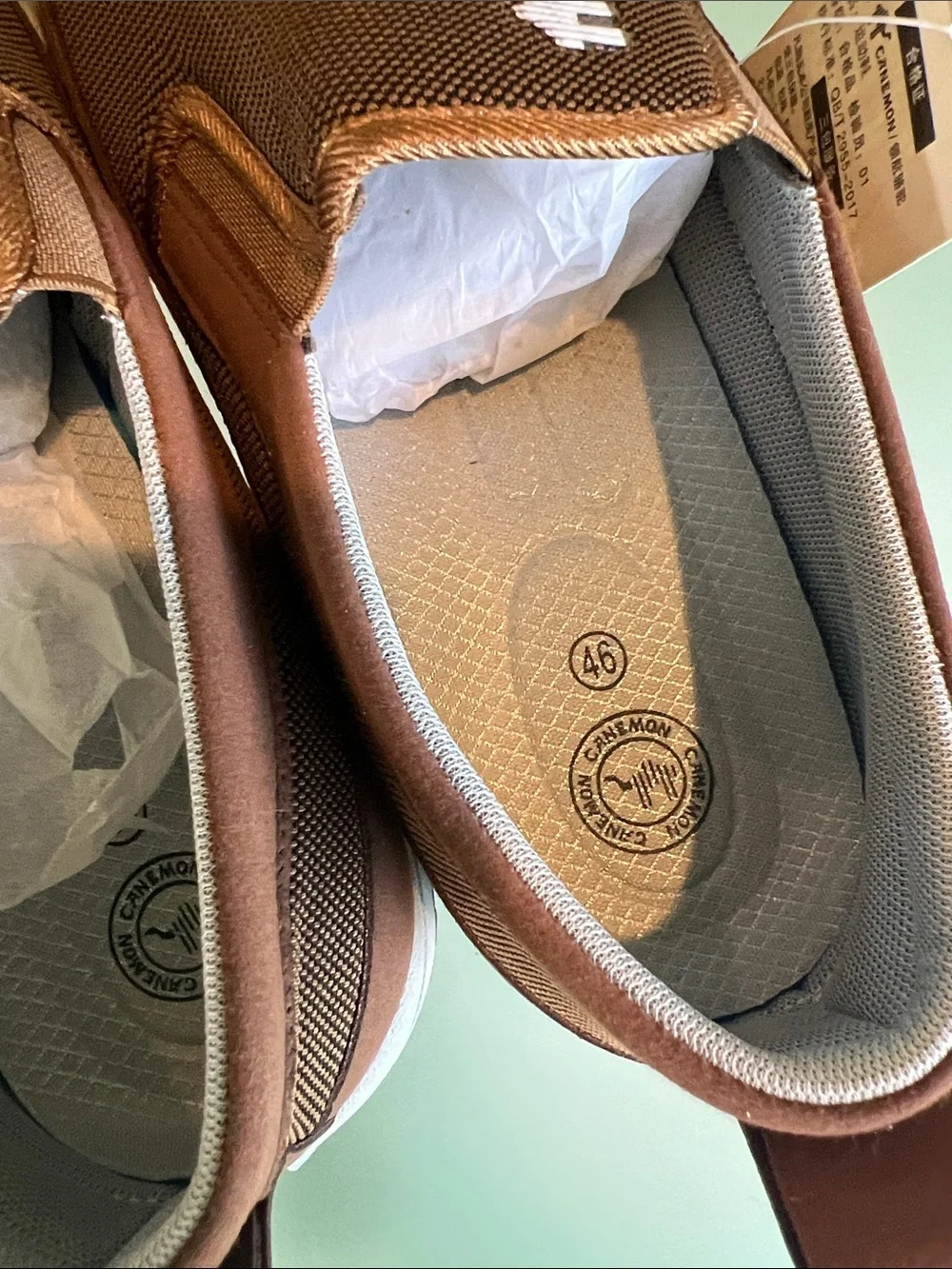 Brown Slip-On Men’s Casual Loafers